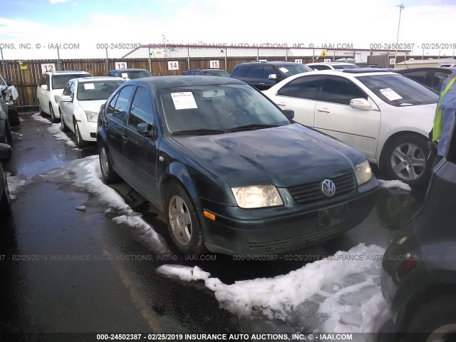 3VWSP69M02M004219 - 2002 VOLKSWAGEN JETTA GLS TDI GREEN photo 1