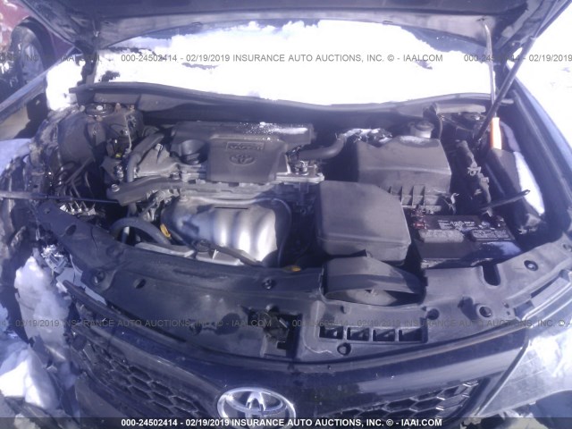 4T1BF1FK2DU663814 - 2013 TOYOTA CAMRY L/SE/LE/XLE 黑色 照片 10