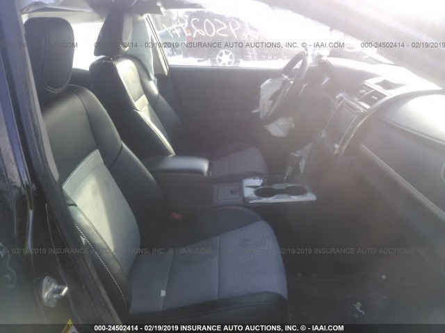 4T1BF1FK2DU663814 - 2013 TOYOTA CAMRY L/SE/LE/XLE 黑色 照片 5