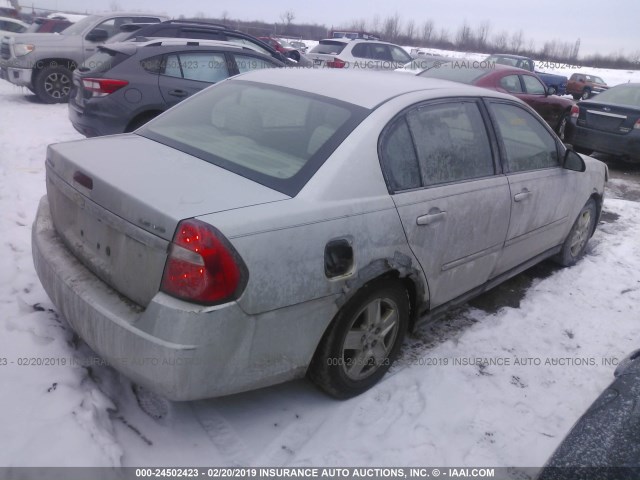 1G1ZT52864F123991 - 2004 CHEVROLET MALIBU LS SILVER photo 4
