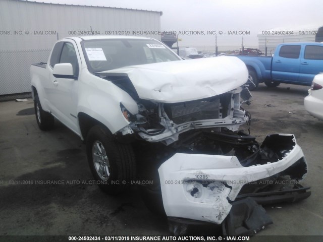 1GCHSBEA2J1259711 - 2018 CHEVROLET COLORADO WHITE photo 1