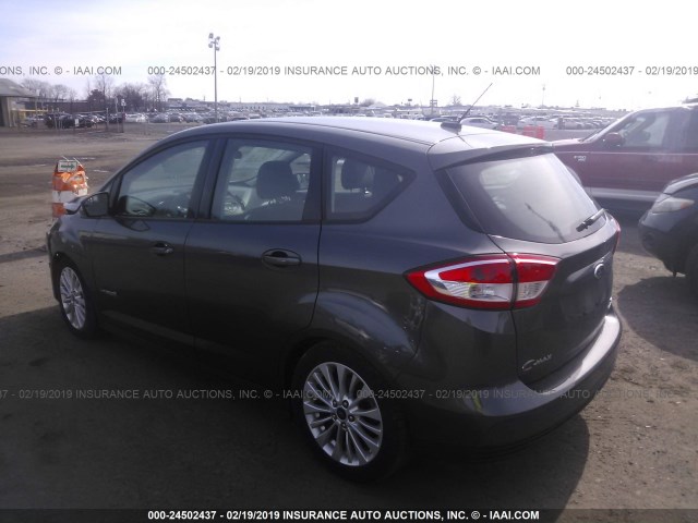 1FADP5AU5HL116905 - 2017 FORD C-MAX SE GRAY photo 3