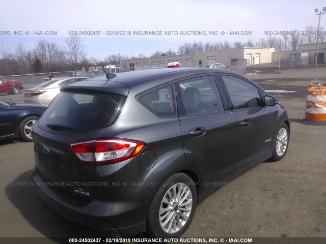 1FADP5AU5HL116905 - 2017 FORD C-MAX SE GRAY photo 4