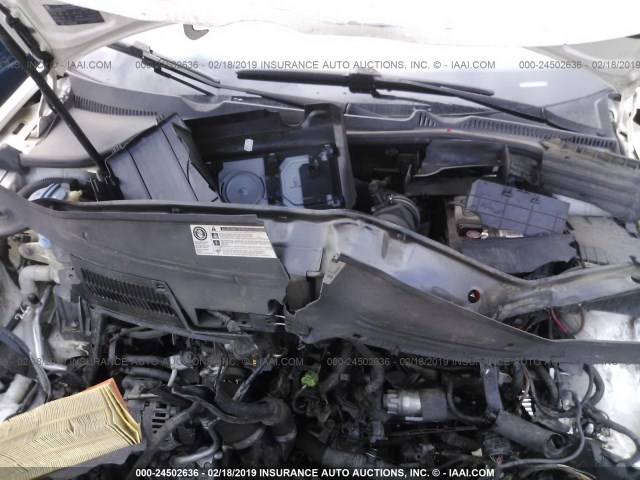 3VWRA7AJ1AM102830 - 2010 VOLKSWAGEN JETTA WOLFSBURG 白色 照片 10