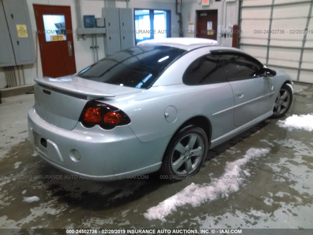 4B3AG52H23E123421 - 2003 DODGE STRATUS R/T SILVER photo 4