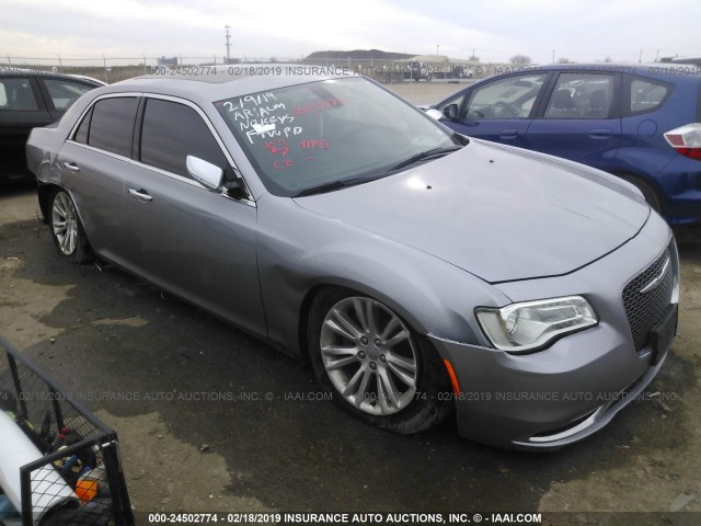 2C3CCAEG9HH566492 - 2017 CHRYSLER 300C SILVER photo 1