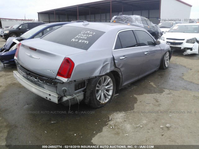 2C3CCAEG9HH566492 - 2017 CHRYSLER 300C SILVER photo 6