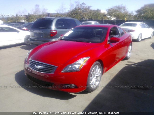 JN1CV6EK0DM923866 - 2013 INFINITI G37 JOURNEY/IPL RED photo 2