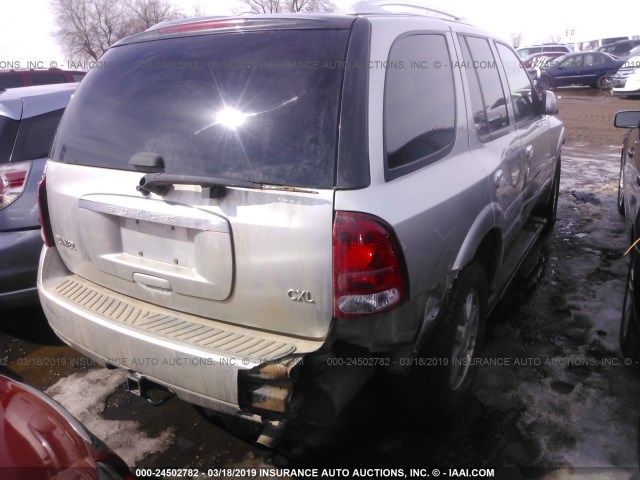 5GADT13S162339098 - 2006 BUICK RAINIER CXL SILVER photo 4