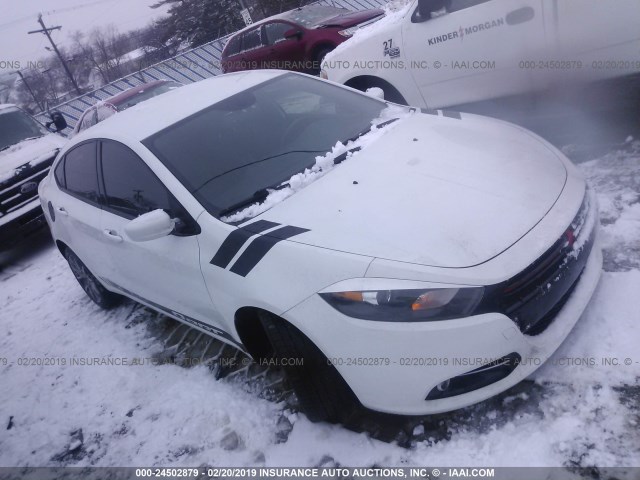 1C3CDFBB6ED790931 - 2014 DODGE DART SXT WHITE photo 1