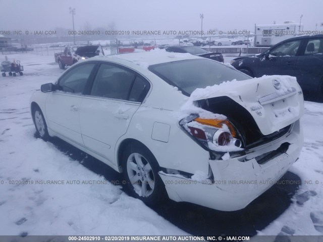 1N4AL21E19N440591 - 2009 NISSAN ALTIMA 2.5/2.5S WHITE photo 3