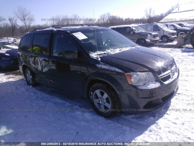 2D4RN3DG1BR710943 - 2011 DODGE GRAND CARAVAN MAINSTREET GRAY photo 1