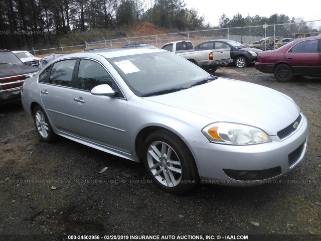 2G1WC5E34D1217734 - 2013 CHEVROLET IMPALA LTZ SILVER photo 1