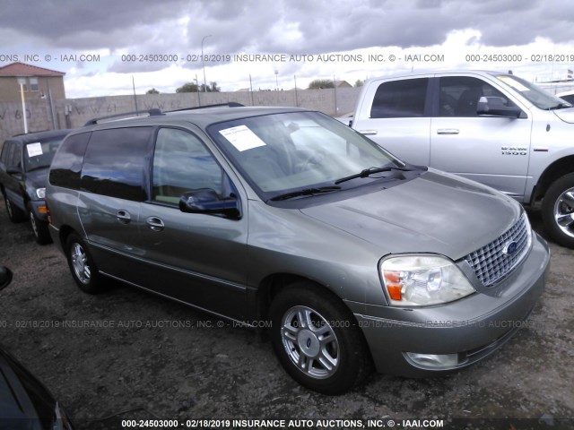 2FMZA52236BA65329 - 2006 FORD FREESTAR SEL GRAY photo 1