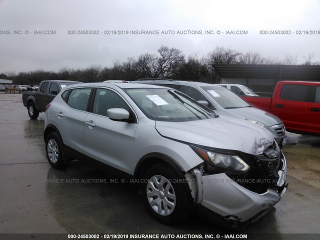 JN1BJ1CR9JW257181 - 2018 NISSAN ROGUE SPORT S/SV/SL SILVER photo 1