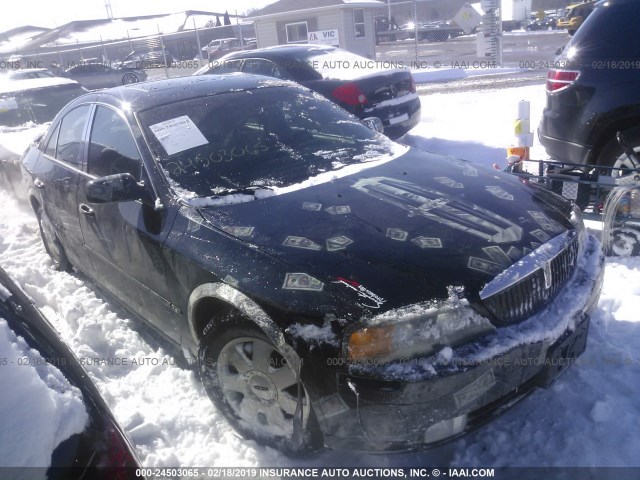 1LNHM87A8YY854974 - 2000 LINCOLN LS BLACK photo 1