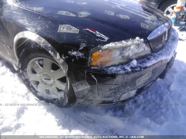 1LNHM87A8YY854974 - 2000 LINCOLN LS BLACK photo 6