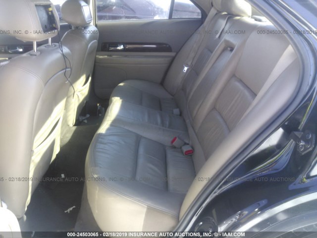 1LNHM87A8YY854974 - 2000 LINCOLN LS BLACK photo 8