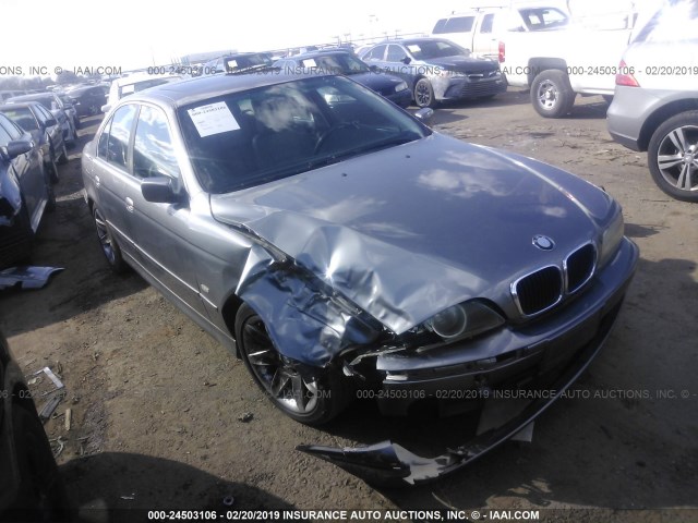 WBADT43412GY41735 - 2002 BMW 525 I AUTOMATIC GRAY photo 1