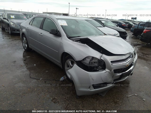 1G1ZB5E02CF168188 - 2012 CHEVROLET MALIBU LS SILVER photo 1