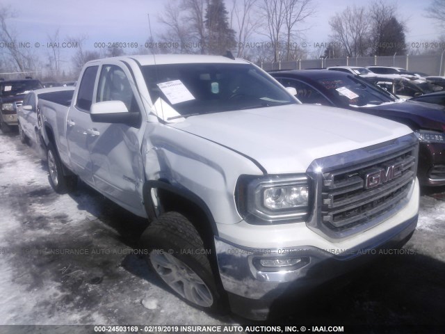 1GTR1MEH8HZ348999 - 2017 GMC SIERRA C1500 SLE WHITE photo 1