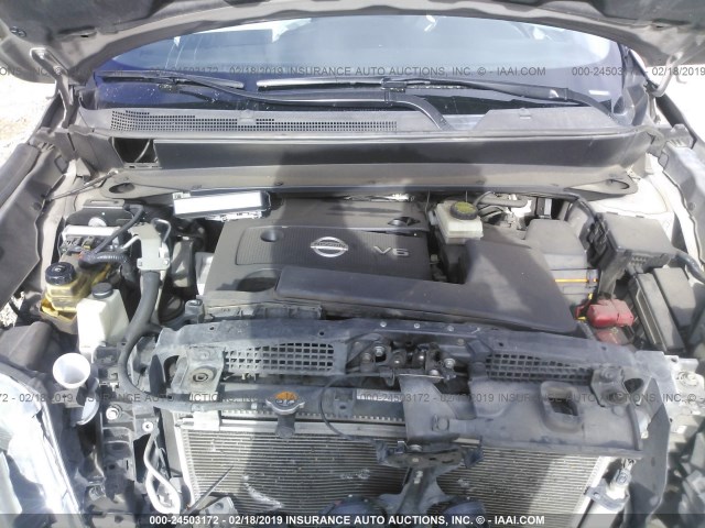 5N1AR2MN0DC660695 - 2013 NISSAN PATHFINDER S/SV/SL/PLATINUM BROWN photo 10