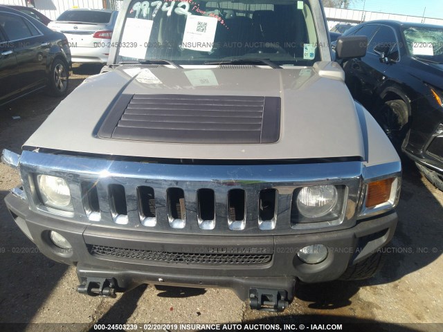 5GTDN13E478224344 - 2007 HUMMER H3 GOLD photo 10