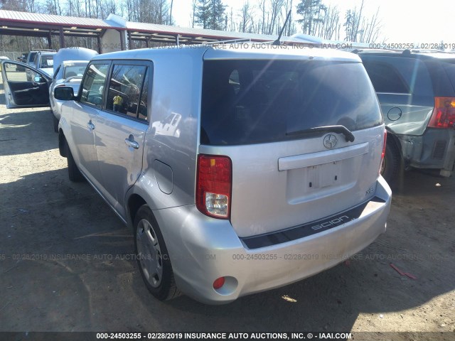 JTLZE4FE8CJ002780 - 2012 TOYOTA SCION XB 银色 照片 3