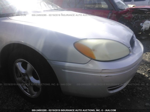 1FAFP55U44G114407 - 2004 FORD TAURUS SES SILVER photo 6