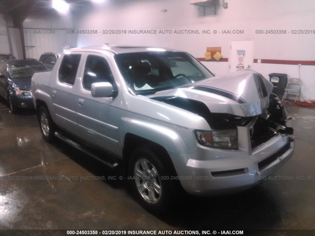 2HJYK16568H522429 - 2008 HONDA RIDGELINE RTL SILVER photo 1