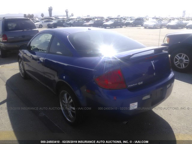 1G2AL15F177262095 - 2007 PONTIAC G5 BLUE photo 3