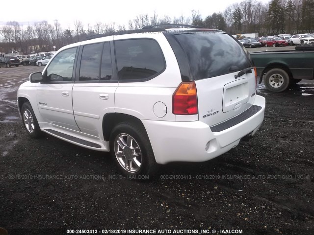 1GKES63M682225240 - 2008 GMC ENVOY DENALI WHITE photo 3