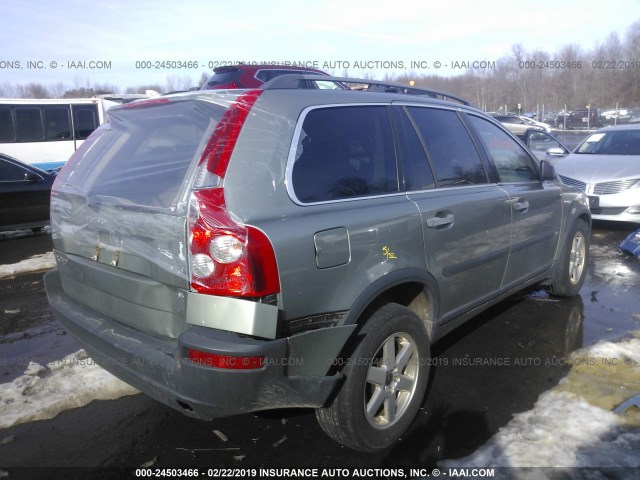 YV4CZ592861288077 - 2006 VOLVO XC90 TAN photo 4