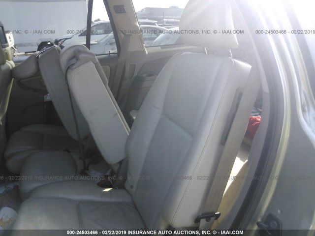 YV4CZ592861288077 - 2006 VOLVO XC90 TAN photo 8