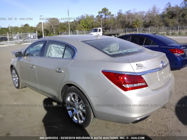 1G4GD5G34EF155909 - 2014 BUICK LACROSSE PREMIUM GOLD photo 3