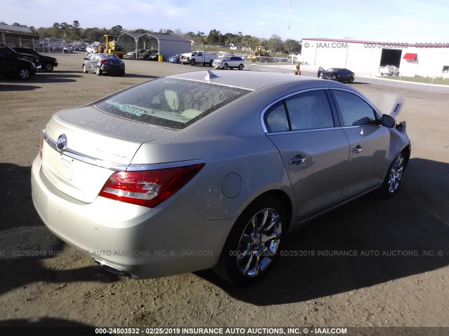 1G4GD5G34EF155909 - 2014 BUICK LACROSSE PREMIUM GOLD photo 4