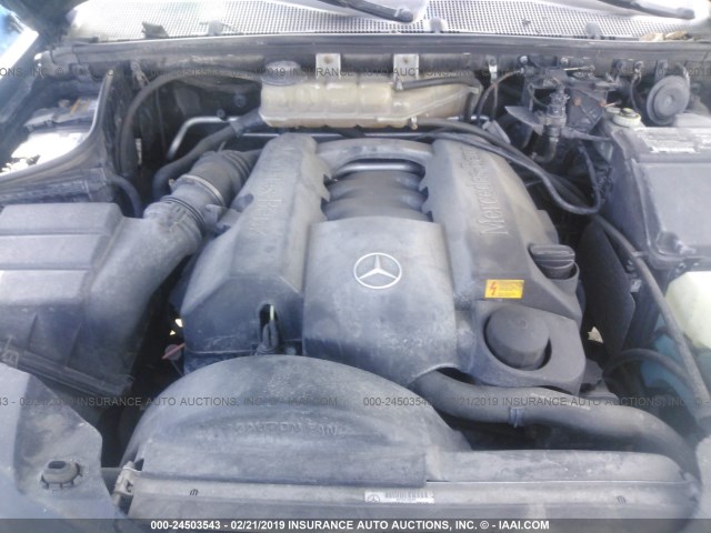 4JGAB57E83A414344 - 2003 MERCEDES-BENZ ML 350 Dark Blue photo 10