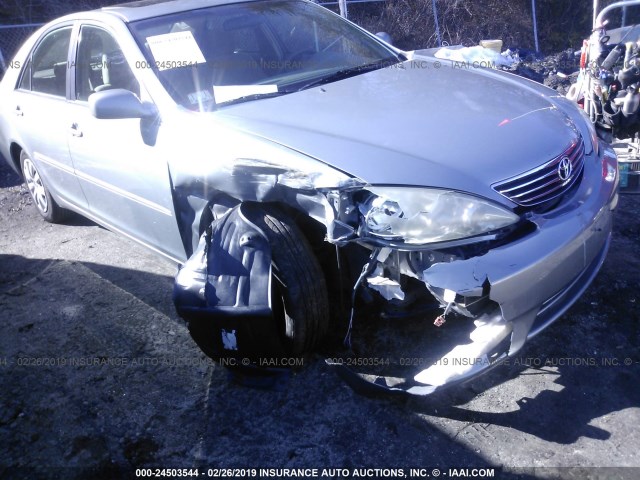 4T1BE32K25U555294 - 2005 TOYOTA CAMRY LE/XLE/SE SILVER photo 6