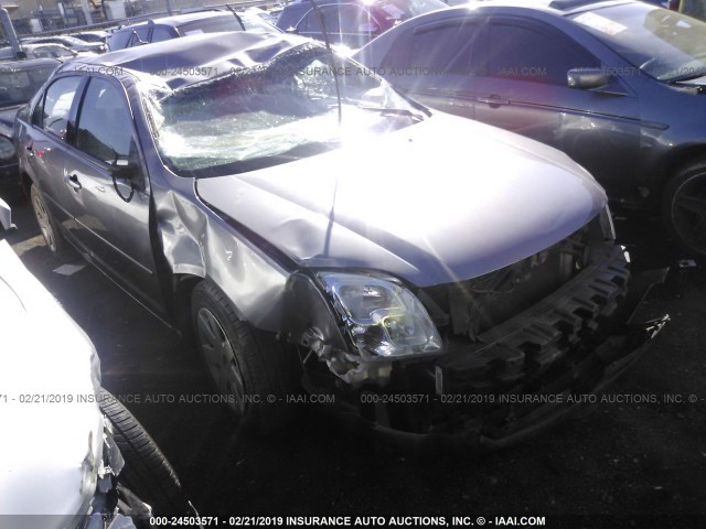 3FAHP06Z27R226822 - 2007 FORD FUSION S GRAY photo 1