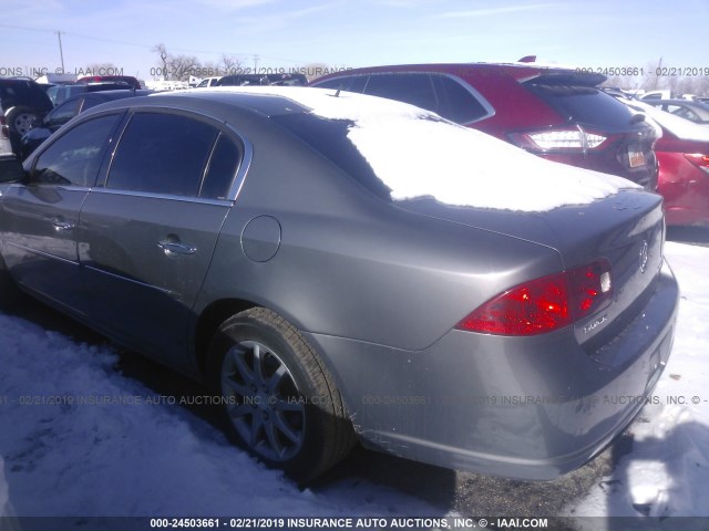 1G4HD57256U231405 - 2006 BUICK LUCERNE CXL GRAY photo 3