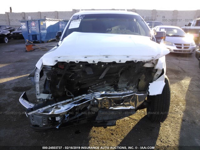 1FTFX1CVXAFA50311 - 2010 FORD F150 SUPER CAB WHITE photo 6