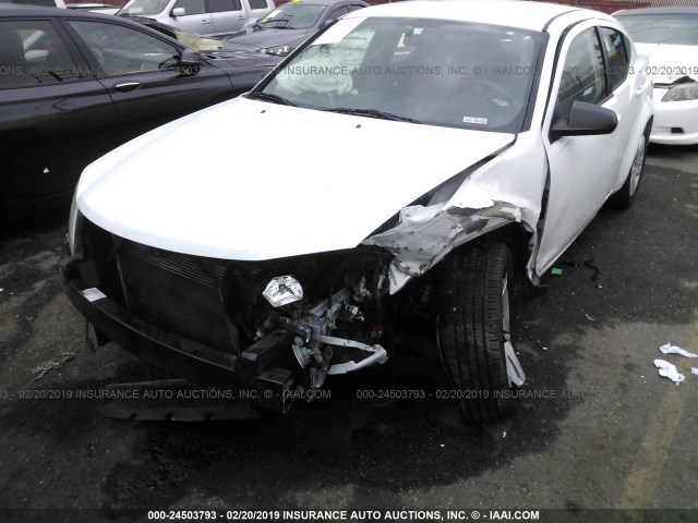 1B3BD4FB2BN624998 - 2011 DODGE AVENGER EXPRESS 白色 照片 6