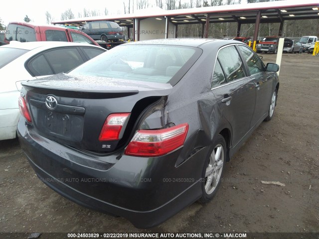 4T1BE46K87U185830 - 2007 TOYOTA CAMRY NEW GENERATION CE/LE/XLE/SE 灰色 照片 4