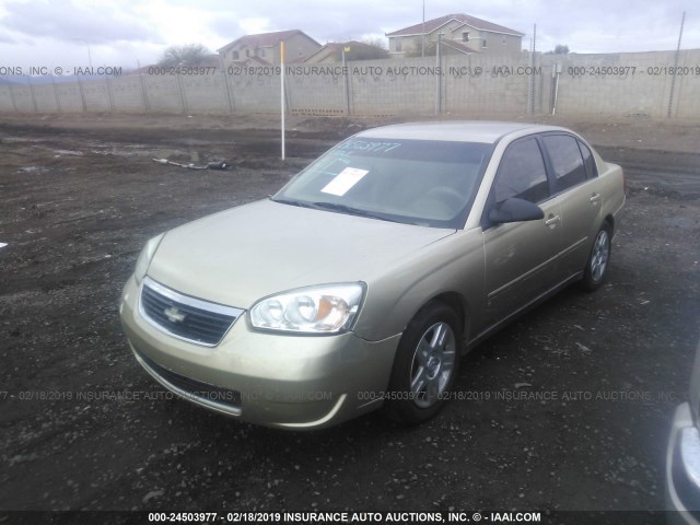 1G1ZS58NX8F108822 - 2008 CHEVROLET MALIBU LS GOLD photo 2
