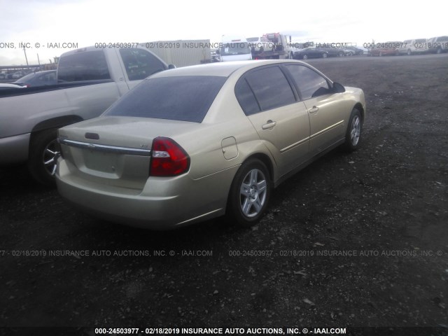 1G1ZS58NX8F108822 - 2008 CHEVROLET MALIBU LS GOLD photo 4