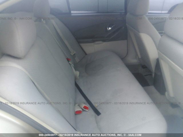 1G1ZS58NX8F108822 - 2008 CHEVROLET MALIBU LS GOLD photo 8