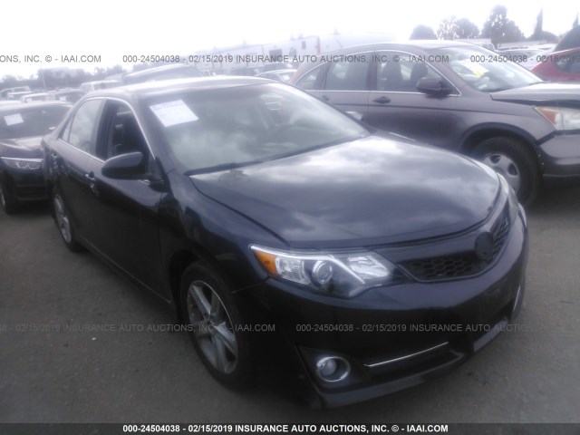 4T1BF1FK5CU536859 - 2012 TOYOTA CAMRY SE/LE/XLE 蓝色 照片 1