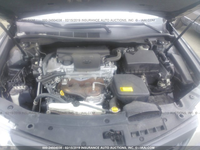 4T1BF1FK5CU536859 - 2012 TOYOTA CAMRY SE/LE/XLE 蓝色 照片 10