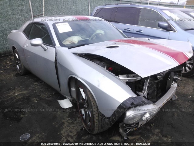 2C3CDYAG6CH294004 - 2012 DODGE CHALLENGER SXT SILVER photo 1