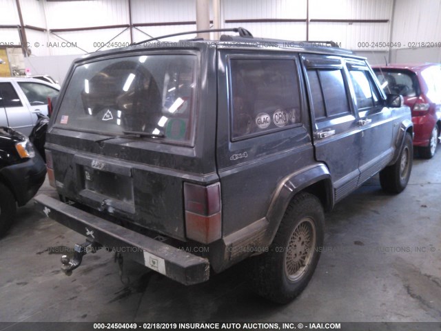 1J4FJ78S4RL108164 - 1994 JEEP CHEROKEE COUNTRY GREEN photo 4